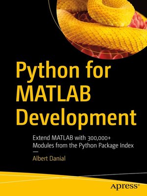 cover image of Python for MATLAB Development